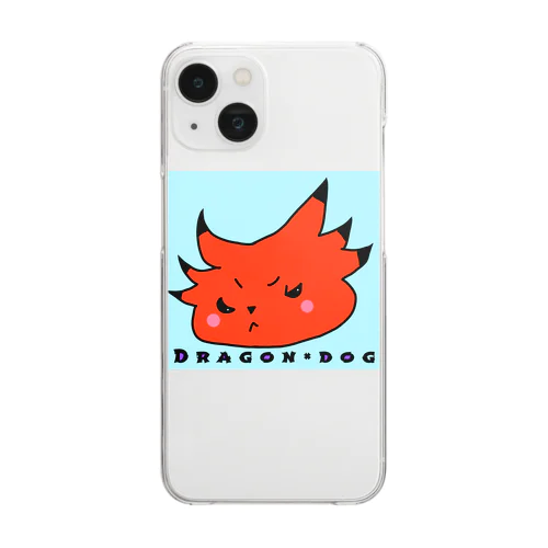 Dragon×dog クリアスマホケース