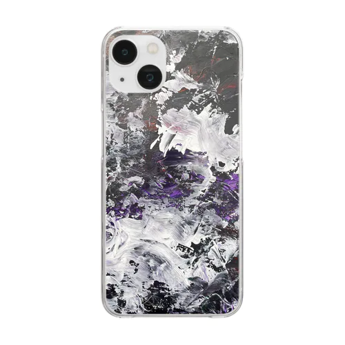 angry 〜怒り〜 Clear Smartphone Case