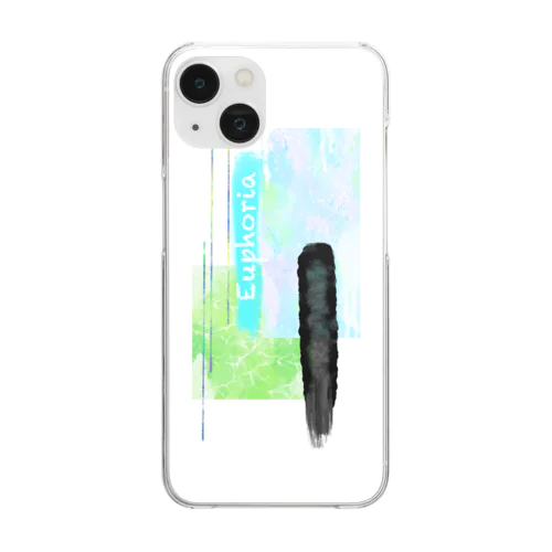 Euphoria〜ブルー〜 Clear Smartphone Case