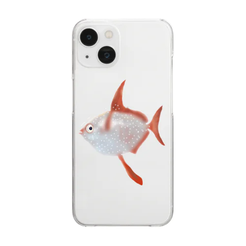 アカマンボウ Clear Smartphone Case