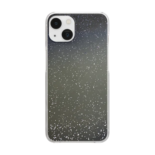 桜吹雪な Clear Smartphone Case