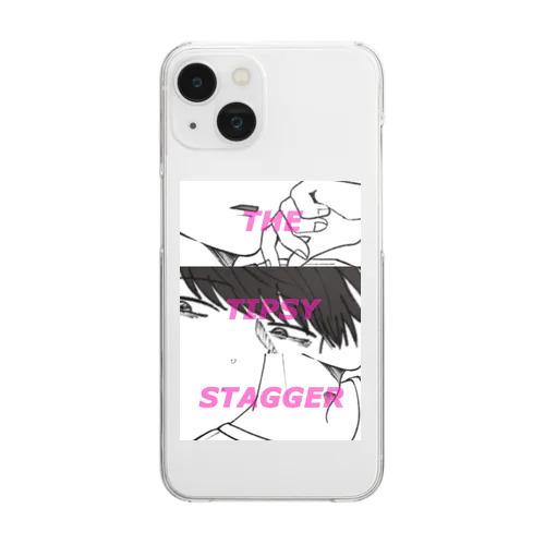 THE TIPSY STAGGER クリアスマホケース