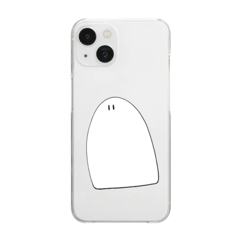 いたずらおばけくん Clear Smartphone Case