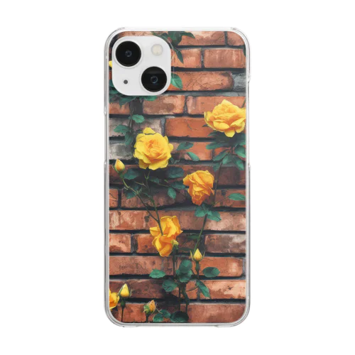 Yellow Roses [01] Clear Smartphone Case