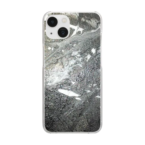 黒 Clear Smartphone Case