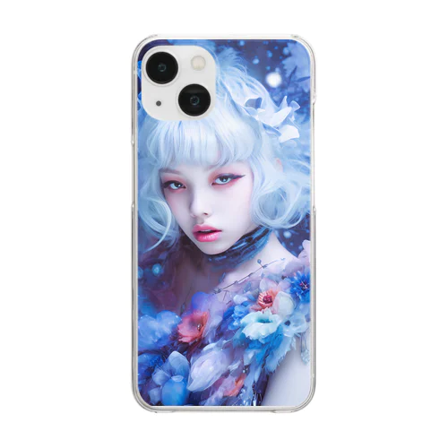 夢見る花嫁 002 Clear Smartphone Case