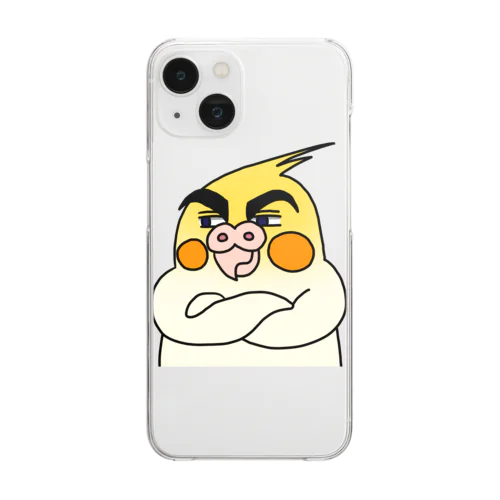 ぼーちゃん Clear Smartphone Case