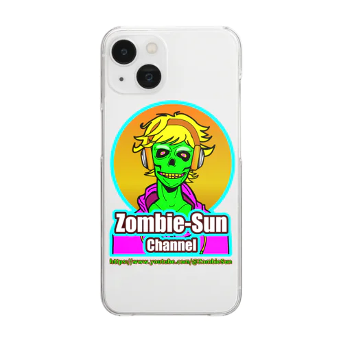 Zombie-Sun 公式グッズ Clear Smartphone Case