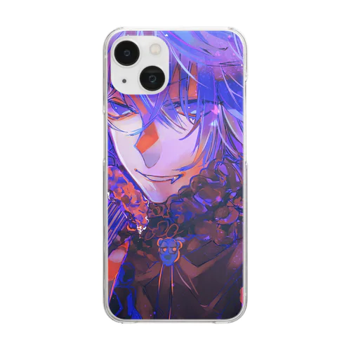 お肉 Clear Smartphone Case