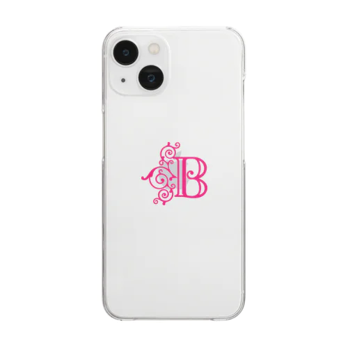 ぶーーん Clear Smartphone Case