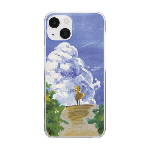 夏の景色 Clear Smartphone Case