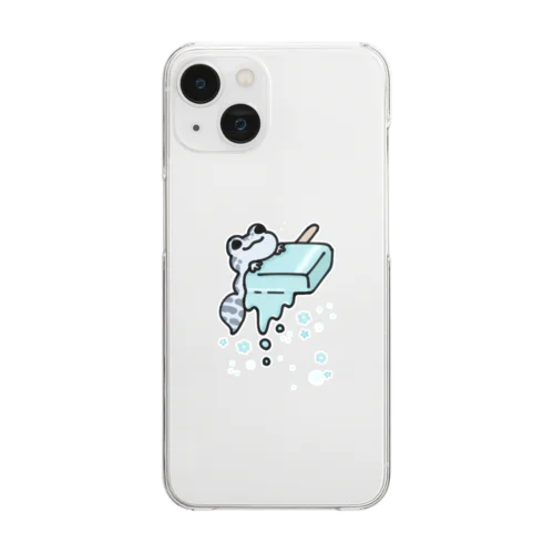 【個別オーダー可】レオパグッズ① Clear Smartphone Case