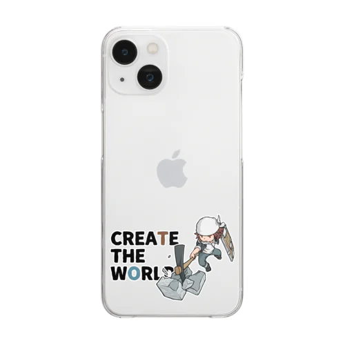 CREATE THE WORLD Clear Smartphone Case