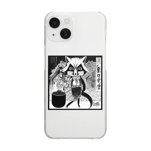 妖怪狐 Clear Smartphone Case