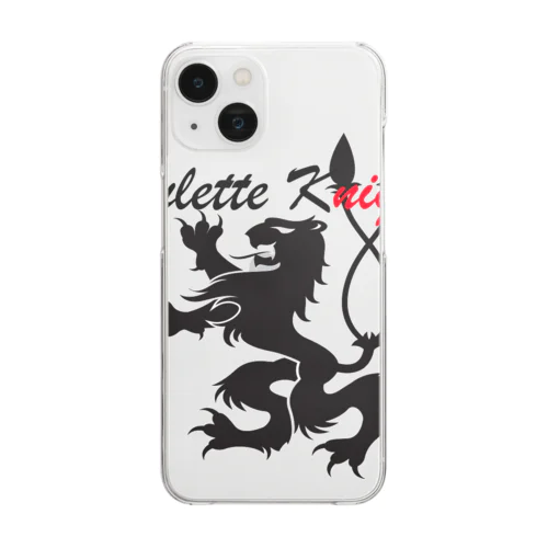 Roulette Knights Clear Smartphone Case