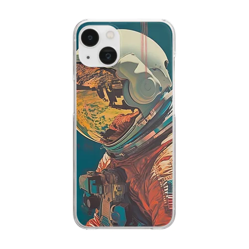 Astronauts Clear Smartphone Case