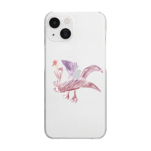 ダークドラゴン Clear Smartphone Case