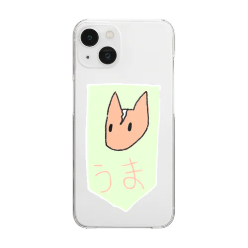 うま Clear Smartphone Case