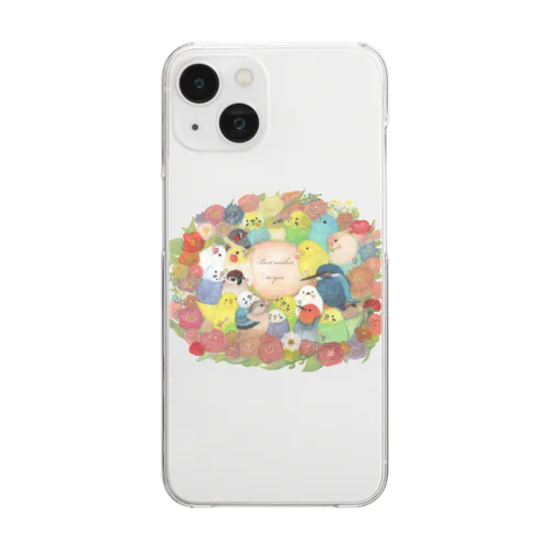 色とりどりーす Clear Smartphone Case