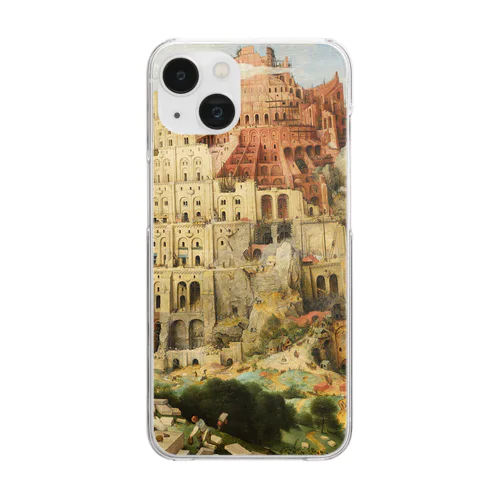 バベルの塔 / The Tower of Babel Clear Smartphone Case