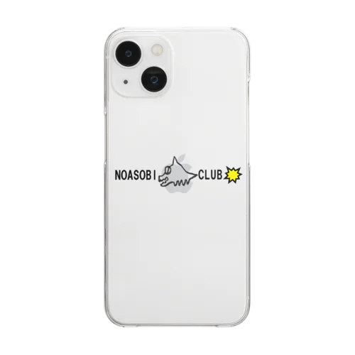 noasobi club Clear Smartphone Case