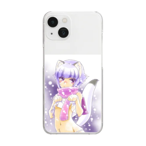 オコジョちゃん🐹 Clear Smartphone Case