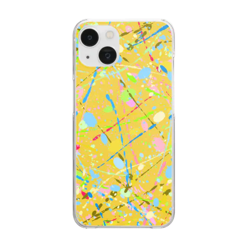 PAINT_C4D Clear Smartphone Case