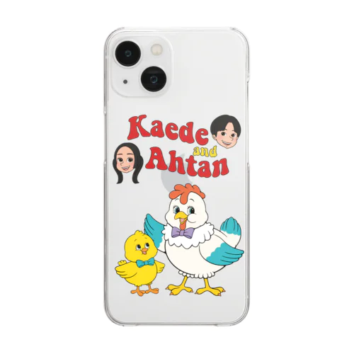 かえであーたんファミリーCHANNEL 公式グッズ #2 Clear Smartphone Case