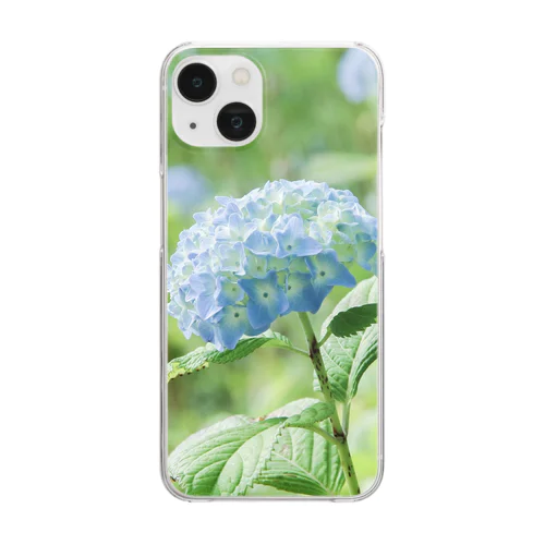 hydrangeas Clear Smartphone Case