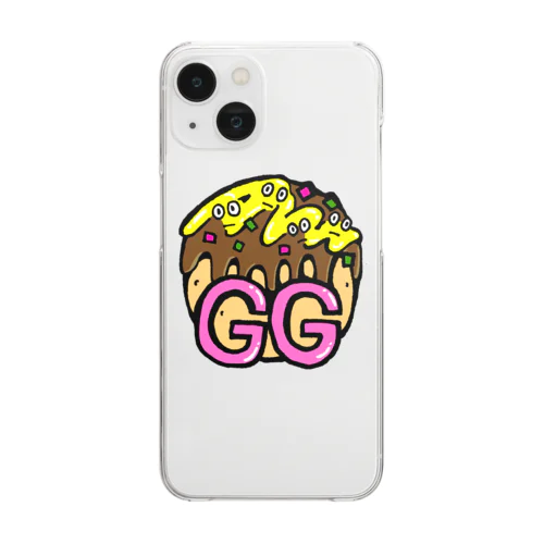 タコヤキGG Clear Smartphone Case