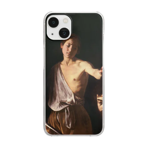 ゴリアテの頭を持つダヴィデ / David with the Head of Goliath Clear Smartphone Case