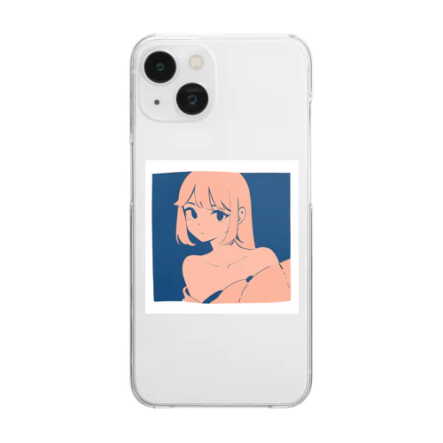 girl Clear Smartphone Case