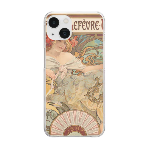 ルフェーヴル=ユティル・ビスケット / Biscuits Lefèvre-Utile Clear Smartphone Case