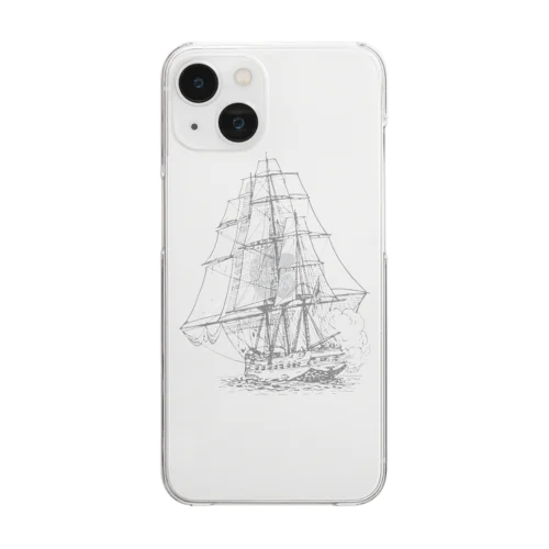 帆船 Clear Smartphone Case