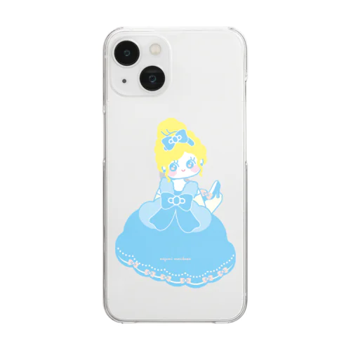 シンデレラとガラスの靴 Clear Smartphone Case