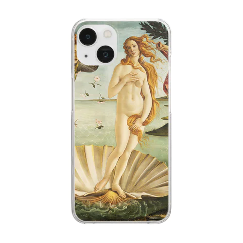 ヴィーナスの誕生 / The Birth of Venus Clear Smartphone Case