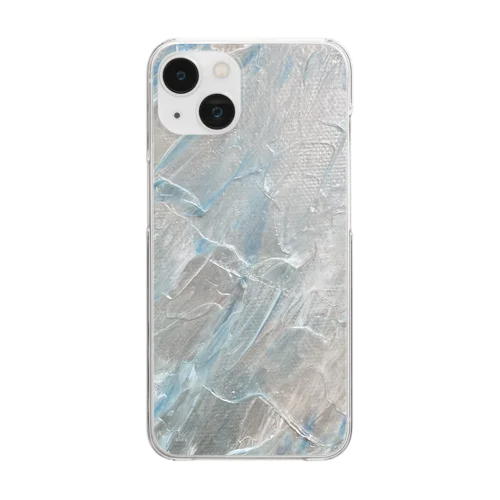 波打ち際 Clear Smartphone Case