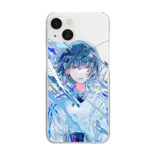 激動 Clear Smartphone Case