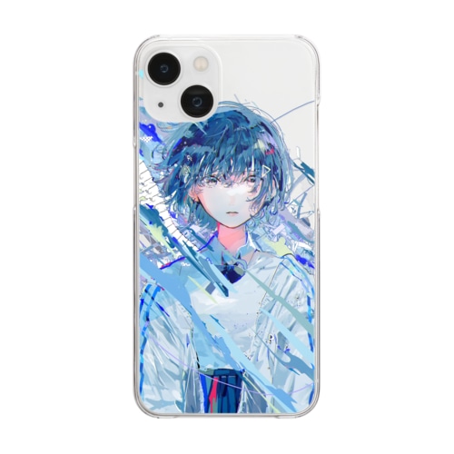 激動 Clear Smartphone Case