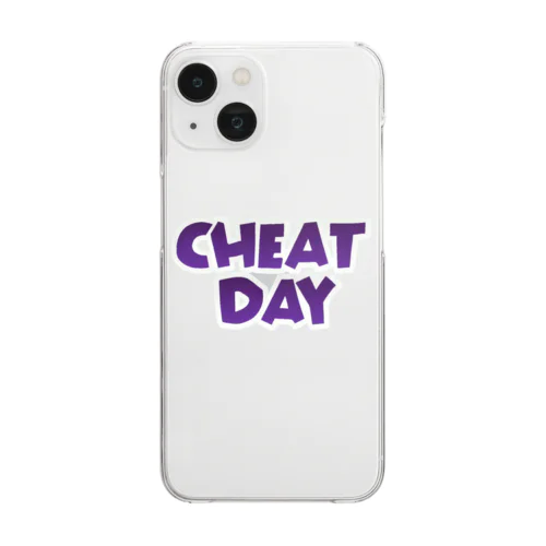 CHEAT DAY Clear Smartphone Case