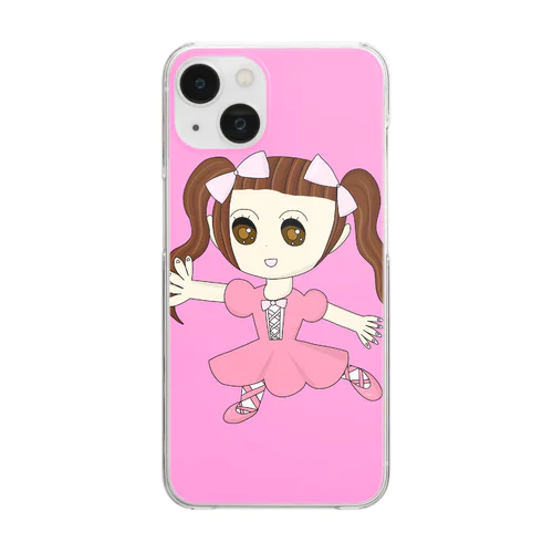 バレエっ娘 Clear Smartphone Case