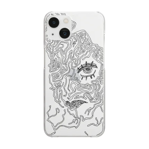 血流 Clear Smartphone Case