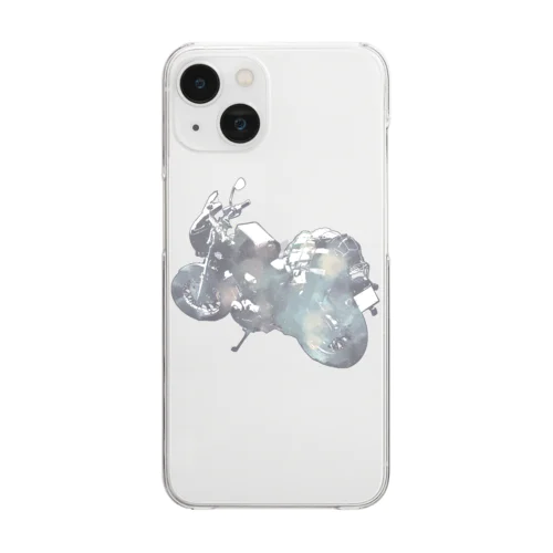 バイク Clear Smartphone Case