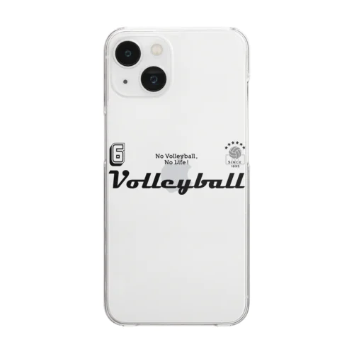 Volleyball(バレーボール) Clear Smartphone Case