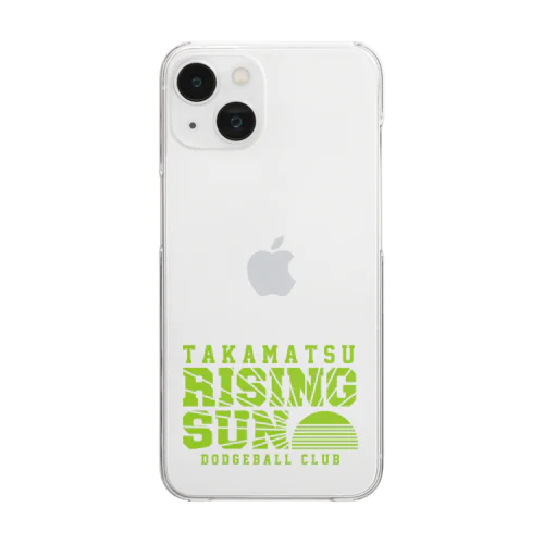 高松ライジングサンOFFICIAL Clear Smartphone Case