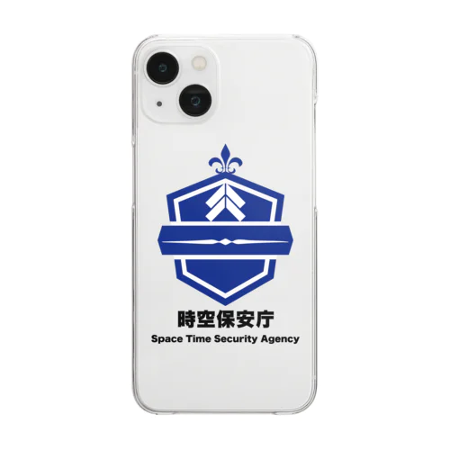 時空保安庁 Clear Smartphone Case