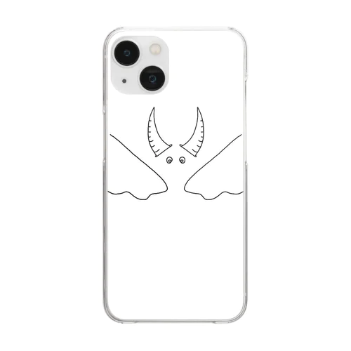 レイくん Clear Smartphone Case