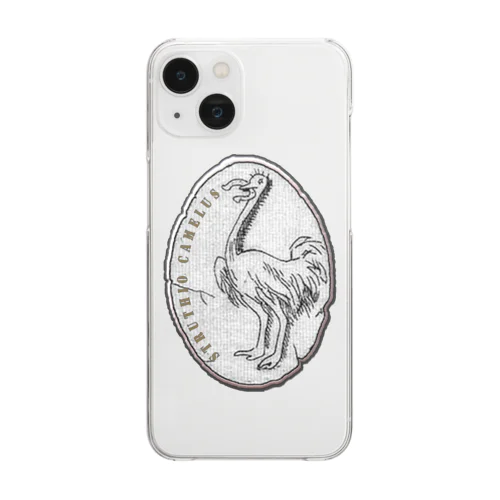 Struthio camelus Clear Smartphone Case