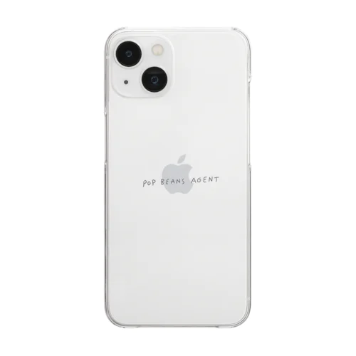POP BEANS AGENT Clear Smartphone Case