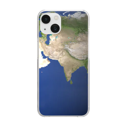 地球 Clear Smartphone Case